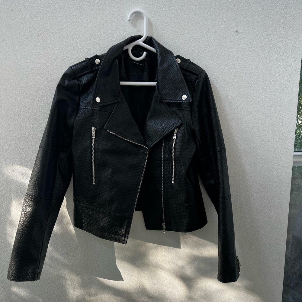 Rock & Republic Women’s Faux Leather Jacket